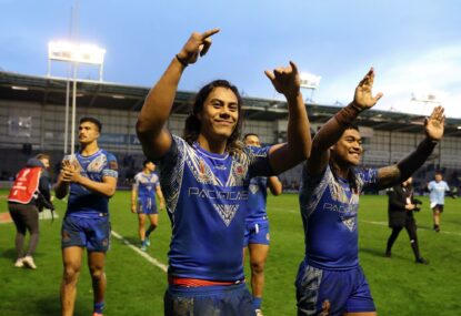 Samoa jagging one unexpected win is no reason to blow up international rugby league’s tiers